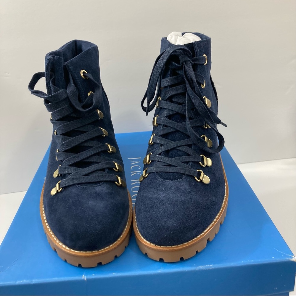 Jack Rogers Poppy Flannel Hiker lug boots